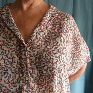 Banana Republic Bird Print Top